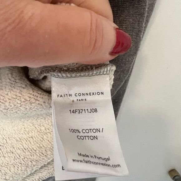 Faith Connexion Chevron Embroidered Sweatshirt - Picture 8 of 8